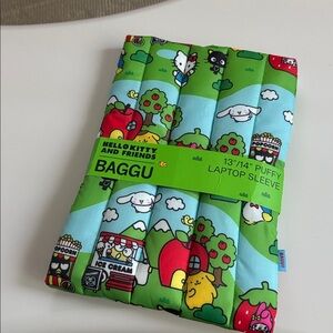 BAGGU hello kitty laptop sleeve puffy